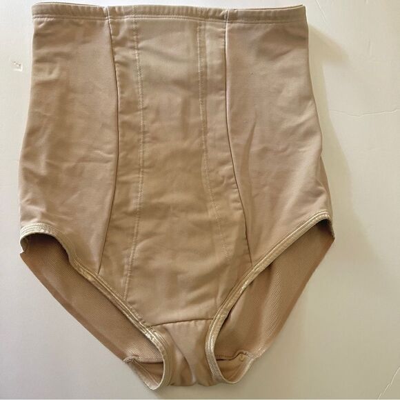 Soma High Waist Firm Support Brief Beige XL Slimmer - Picture 1 of 6